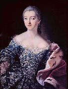 Ivan Argunov Portrait of Princess Ekaterina Alexandrovna Lobanova-Rostovskaya, 1754 painting